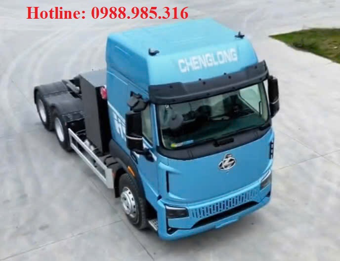 Xe đầu kéo điện chenglong 400kw